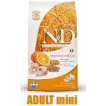 N&D Ocean Dog Adult Mini Low Grain Codfish & Orange 7 kg – Hledejceny.cz