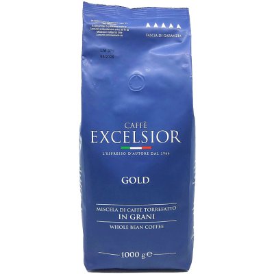 Caffé Excelsior Gold zrnková 1 kg – Hledejceny.cz