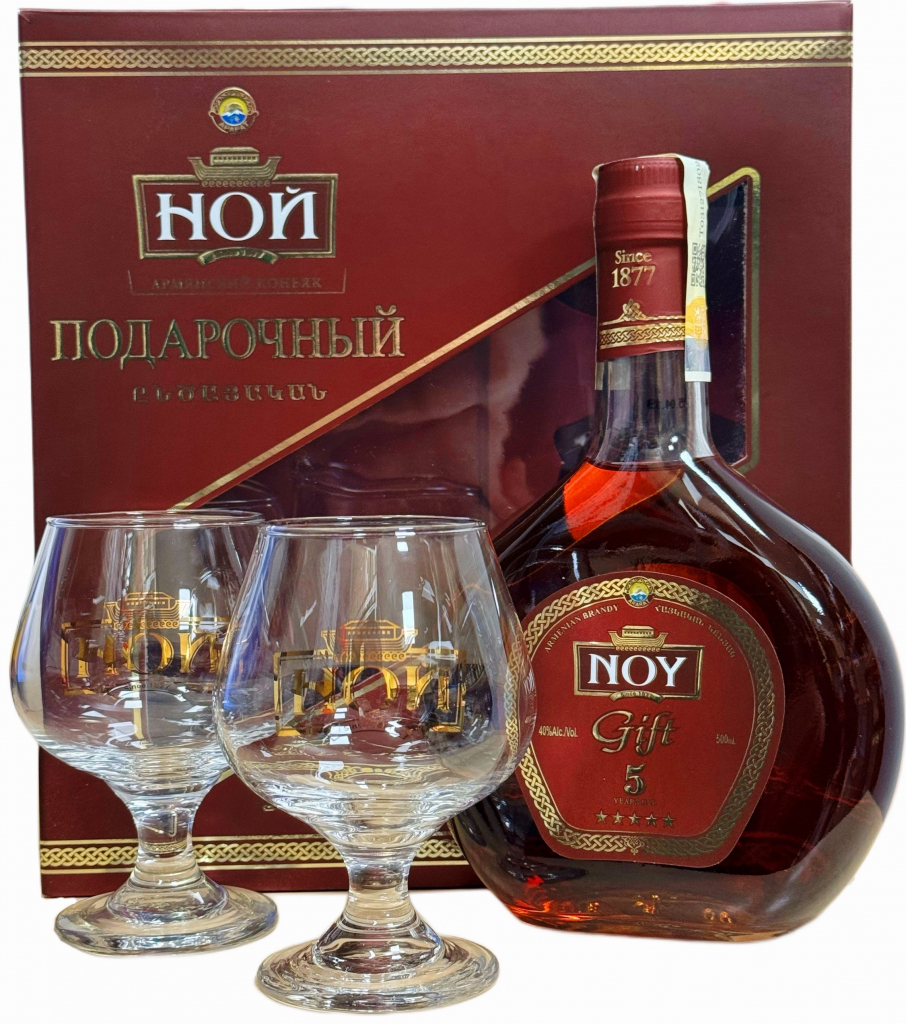 Noy Araspel 5y 40% 0,5 l (dárkové balení 2 sklenice)
