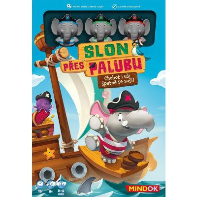 Mindok Slon přes palubu – Zboží Mobilmania