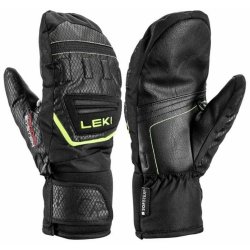 Leki WCR Team 3D Junior Mitt black-ice lemon