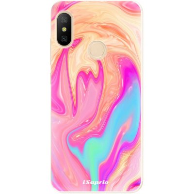 Pouzdro iSaprio - Orange Liquid - Xiaomi Mi A2 Lite – Zboží Mobilmania