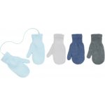 Be Snazzy Dětské palcové pletené rukavičky se šňůrkou Sv. šedá – Zboží Dáma