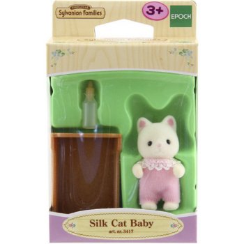 Sylvanian Families Baby hedvábné kotě