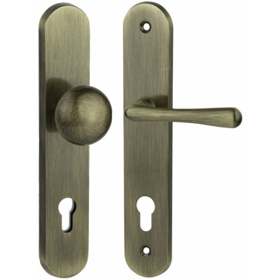 COBRA ELEGANT PZ 72 mm klika pravá/koule bronz česaný – Zboží Mobilmania