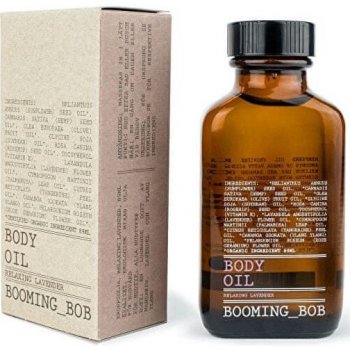 Booming Bob tělový olej uvolňující levandule 89 ml