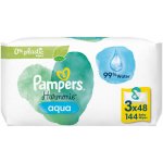 Pampers Aqua Harmonie dětské čisticí ubrousky 3 x 48 ks – Zboží Dáma