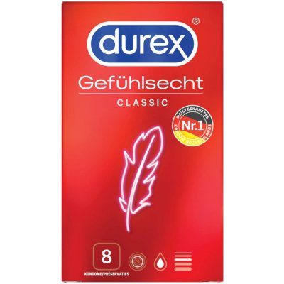 Durex Gefühlsecht Class 8ks – Zboží Mobilmania