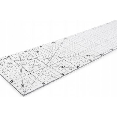 Pravítko na patchwork Stoklasa černé 60 cm – Zboží Mobilmania