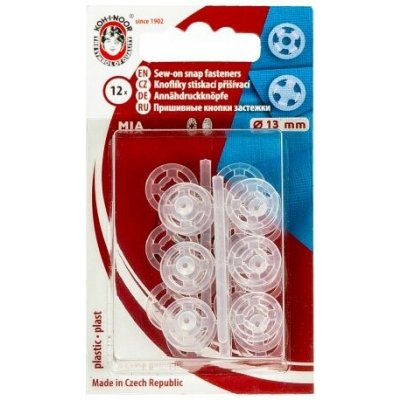BELLATEX Knoflíky stiskací přišívací průměr 13 mm 12 ks – Zboží Mobilmania