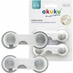 Akuku A0649 zámek na skříňky šedý 9 cm – Sleviste.cz
