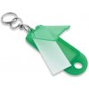 Přívěsky na klíče Přívěsek na klíče CombiCraft Klíčové štítky Commbicraft Open Folding Zelená 60 x 22 mm 100 kusů