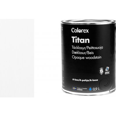 Colorex Titan 0,9 l bílá
