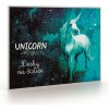 Desky na abecedu a číslice Desky na číslice Unicorn magic