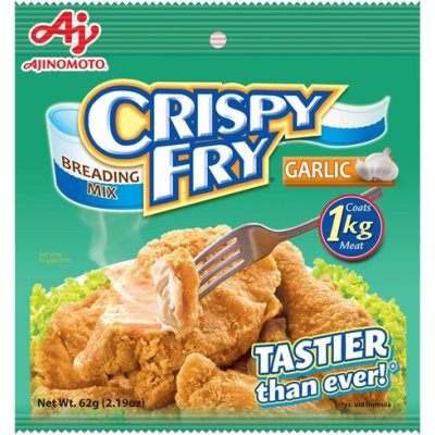 Ajinomoto Kořenící obalovací směs na kuře Crispy Fry s příchutí česneku 62 g – Zboží Dáma