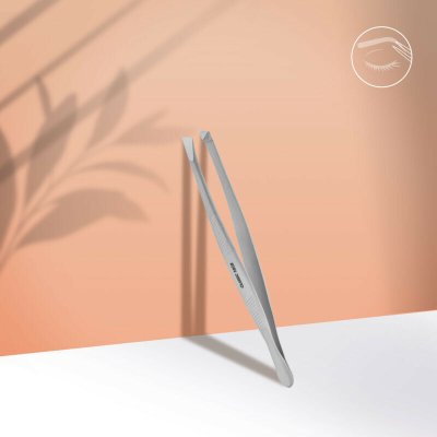 Eyebrow Tweezers Pinzeta na obočí se širokým zkoseným hrotem Classic 10 Type 3 – Zboží Dáma