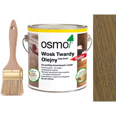 Osmo 3073 Tvrdý voskový olej barevný 0,75 l Hnědá zem – HobbyKompas.cz