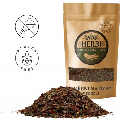 Herbi Koření na ryby bez soli 50 g – Zboží Dáma