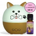 Airbi Aroma Pet Woof dětský aroma difuzér 250 ml + esenciální olej Airbi LEVANDULE 10 ml – Zbozi.Blesk.cz