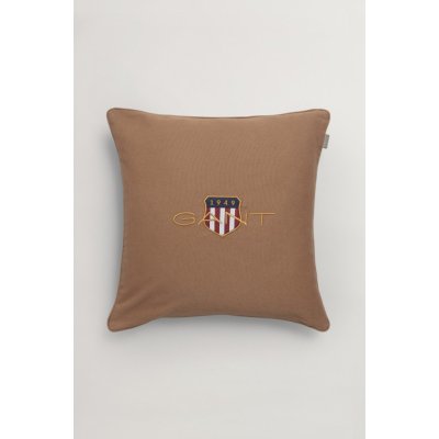 Gant Archive Shield Cushion hnědá 50 x 50 cm