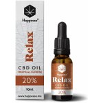 Happease Relax CBD Olej Tropical Sunrise 20 % CBD 2000 mg 10 ml – Sleviste.cz