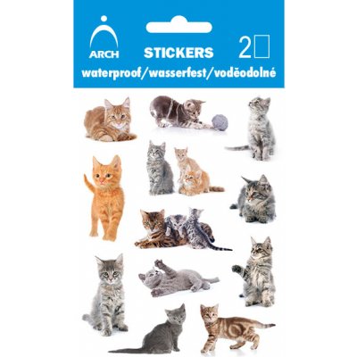 Samolepky voděodolné Kočky – Zboží Dáma