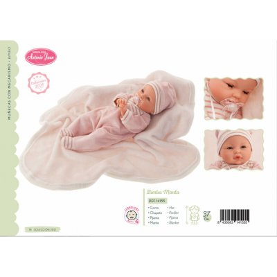Antonio Juan 14155 Mrkací miminko se zvuky 37 cm Bimba – Sleviste.cz