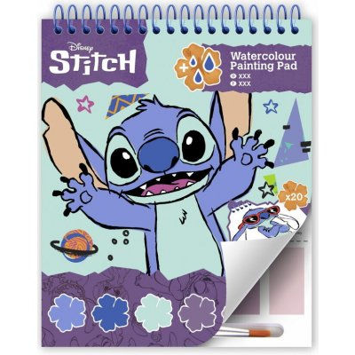 Stitch Akvarelová omalovánka – Sleviste.cz