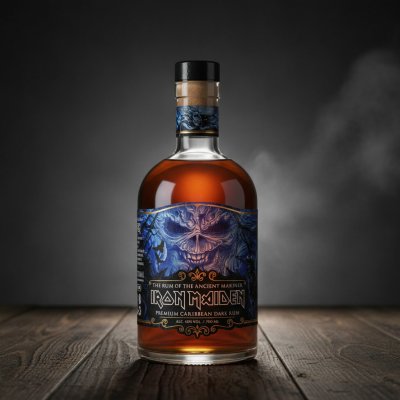 Iron Maiden Caribbean Dark Rum 40% 0,7 l (holá láhev) – Sleviste.cz