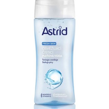 Astrid Fresh Skin osvěžující čistící pleťová voda pro normální a smíšenou pleť 200 ml