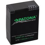 Patona Baterie kompatibilní s GoPro AHDBT-201 1180mAh, Li-Pol Premium PT1202 – Zboží Živě
