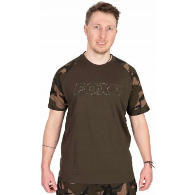 Fox Camo Outline T-Shirt tričko khaki – Zboží Dáma