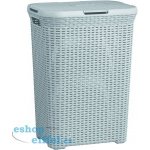 Curver Style Rattan 60 l světle šedý – Zboží Dáma