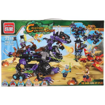 Enlighten Brick 2216 Mechanický Kůň Hadů 886 ks – Zboží Živě