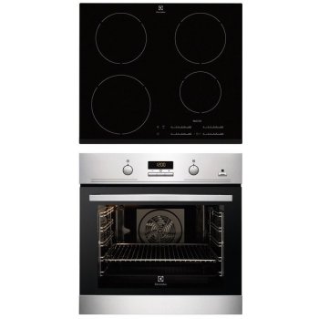 Set Electrolux EOB3454AOX + EHH4654HFK