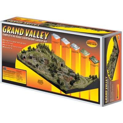 Woodland Scenics kompletní set tvorby kolejiště Grand Valley ST1483 – Zbozi.Blesk.cz