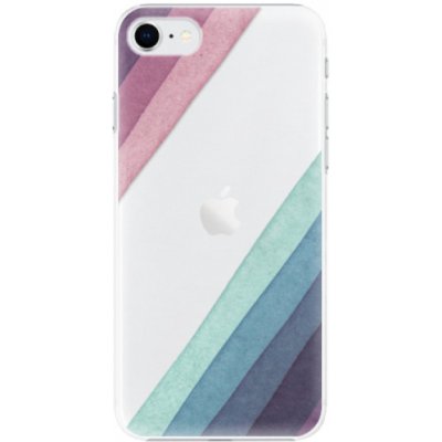 Pouzdro iSaprio - Glitter Stripes 01 na mobil Apple iPhone SE 2020 / Apple iPhone SE 2022 – Zboží Mobilmania