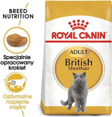 ROYAL CANIN British Shorthair krmivo pro dospělé Britské krátkosrsté kočky 3 x 0,4 kg