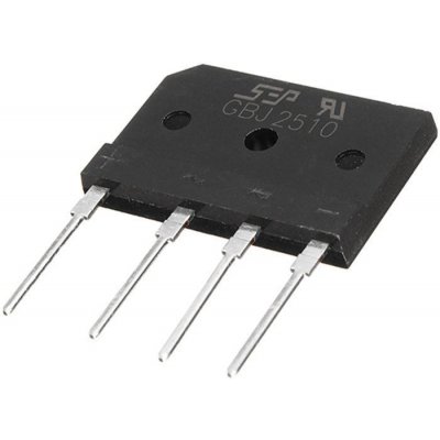 GBJ2510 - diodový můstek 1000V/25A – Sleviste.cz