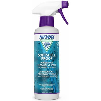 Nikwax Softshell Proof Spray-On 300 ml – Hledejceny.cz