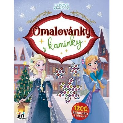 Ledové královstí Vánoce Omalovánky s kamínky – Sleviste.cz