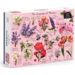 Galison The language of flowers 1000 dílků – Zboží Dáma