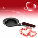 Pánvička ve tvaru srdce - 12cm – Zboží Dáma