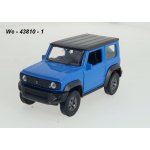 Welly Suzuki Jimny code 43810 modely aut modrá 1:34