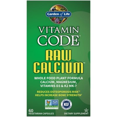 Garden of Life Vitamin Code RAW Calcium 60 kapslí – Hledejceny.cz