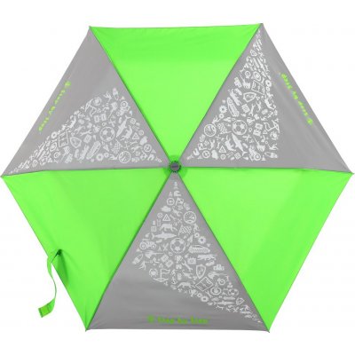 Dětský skládací deštník s magickým efektem limetkový – Zboží Mobilmania