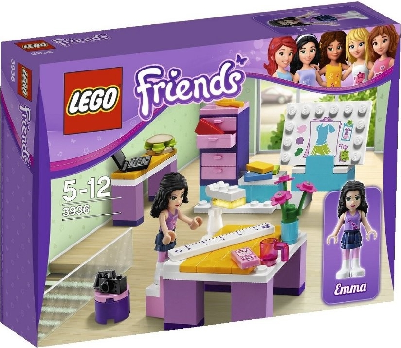 LEGO® Friends 3936 Ema a její návrhářské studio
