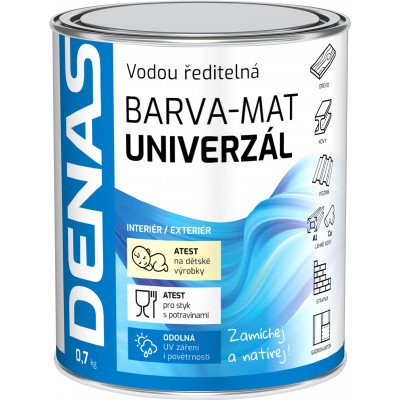 Denas Univerzál mat 0,7 kg oranžová – Hledejceny.cz
