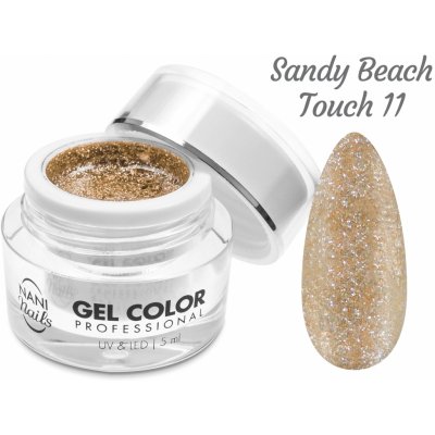 NANI UV/LED gel Glamour Twinkle Sandy Beach Touch 5 ml – Zbozi.Blesk.cz