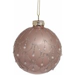 Chic Antique Skleněná baňka Bauble béžová barva sklo – Hledejceny.cz